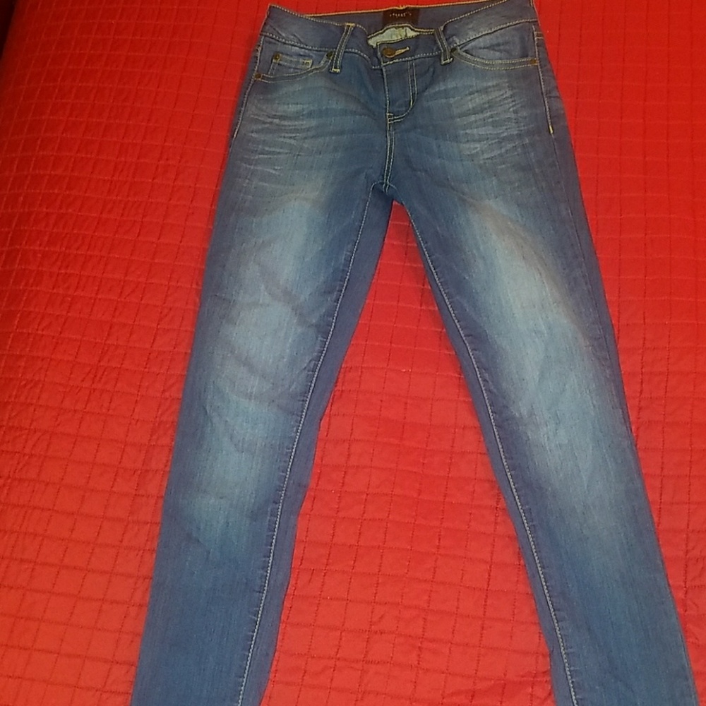 Celebrity Pink Blue lagoon skinny jeans